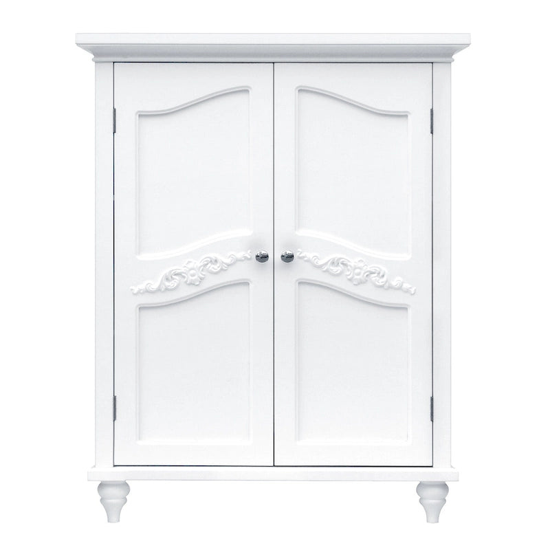 Mobiletto d'accento da pavimento indipendente a due ante Teamson Home Versailles