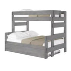 Plank+Beam Solid Wood Farmhouse Twin over Full Bunk Bed Bed with Trundle