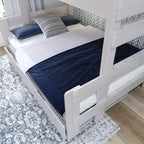 Plank+Beam Solid Wood Farmhouse Twin over Full Bunk Bed Bed with Trundle