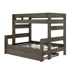 Plank+Beam Solid Wood Farmhouse Twin over Full Bunk Bed Bed with Trundle