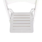 Emma and Oliver Set of 2 Solid Wood Foldable Dining Chairs
