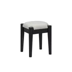 39W Retro Wooden Makeup Vanity Set with Charging Plug & USB Port and Stool, Dressing Table with 3 Drawers and 1 Rattan Drawer 4B - ModernLuxe