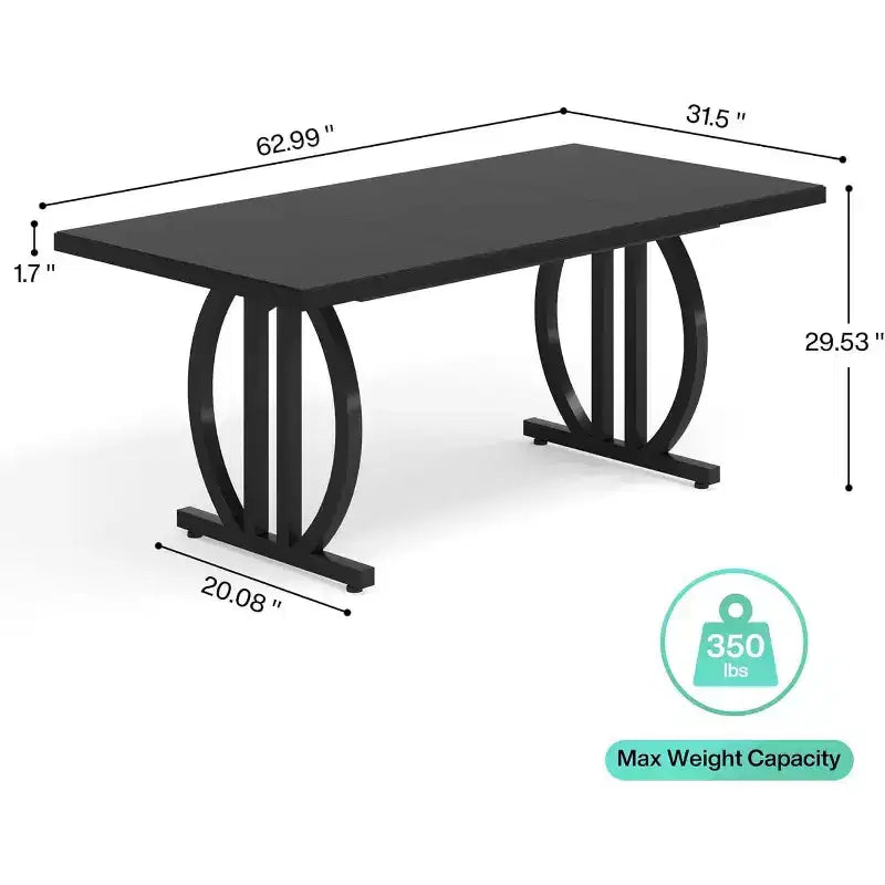 Tribesigns Scrivania per computer direzionale moderna