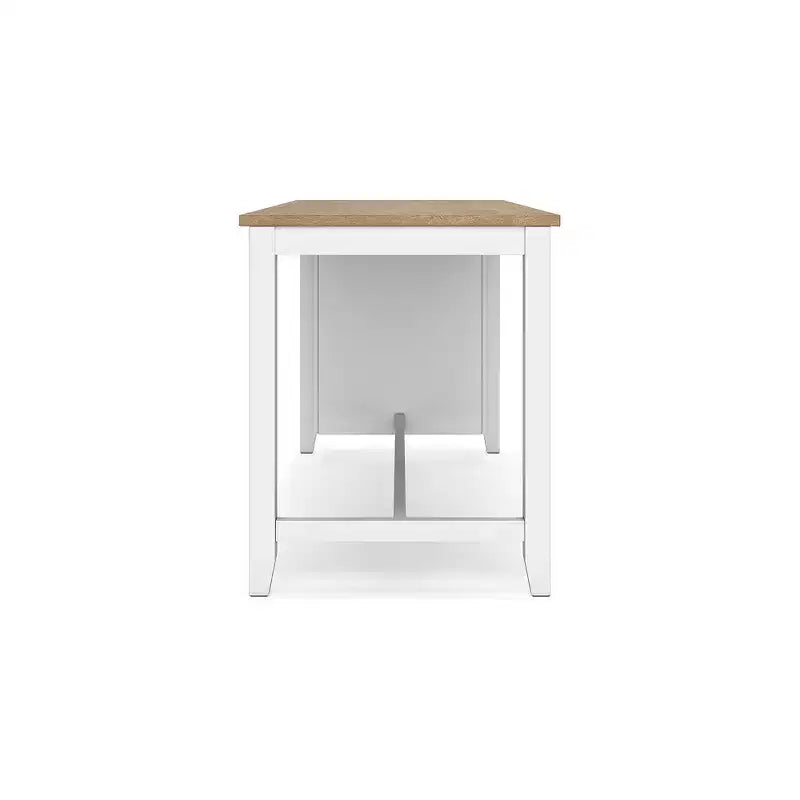 Signature Design by Ashley Gesthaven Counter Height Dining Table with Butcher Block Top