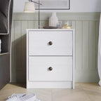 ChaletPosh 2 Drawers Nightstand