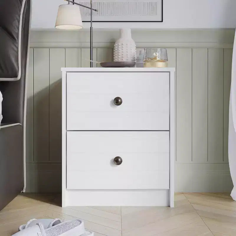 ChaletPosh 2 Drawers Nightstand