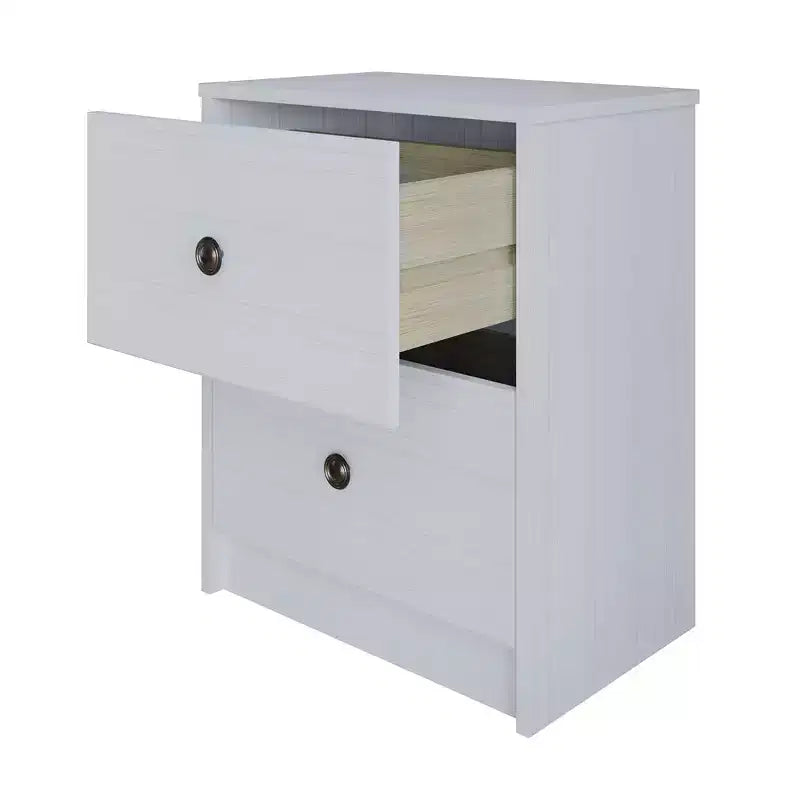 ChaletPosh 2 Drawers Nightstand
