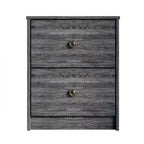 ChaletPosh 2 Drawers Nightstand