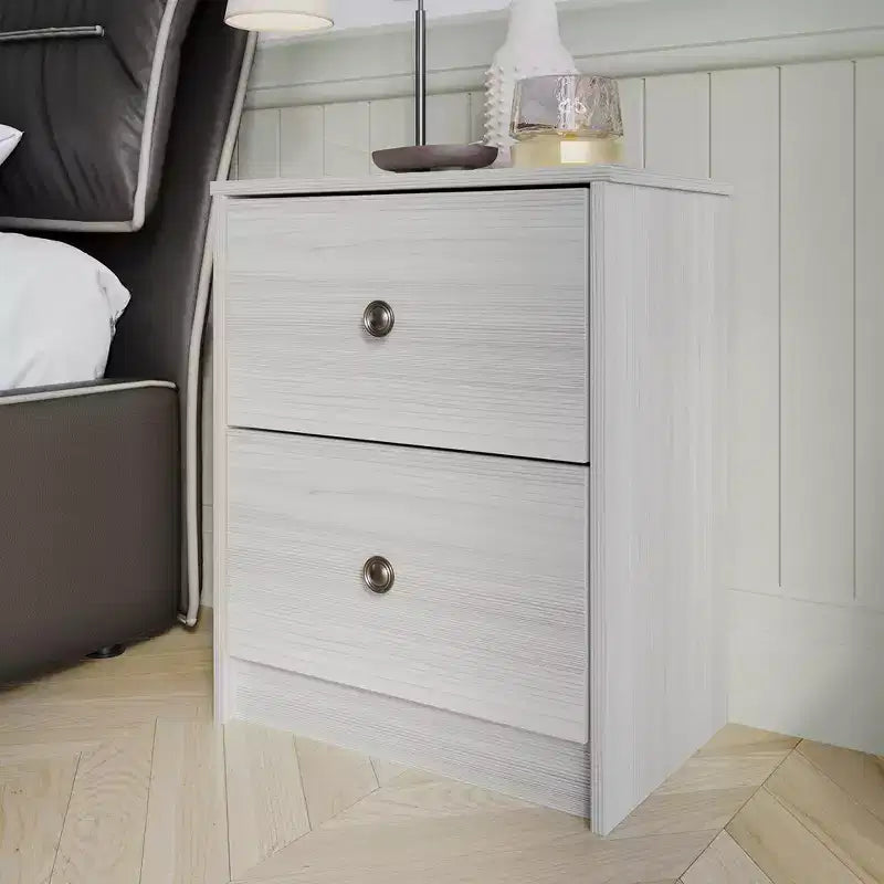 ChaletPosh 2 Drawers Nightstand