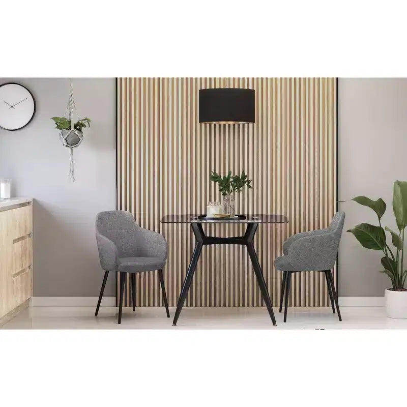 LumiSource Set of 2 Boyne Dining Chairs