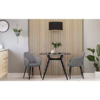 LumiSource Set of 2 Boyne Dining Chairs