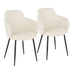 LumiSource Set of 2 Boyne Dining Chairs