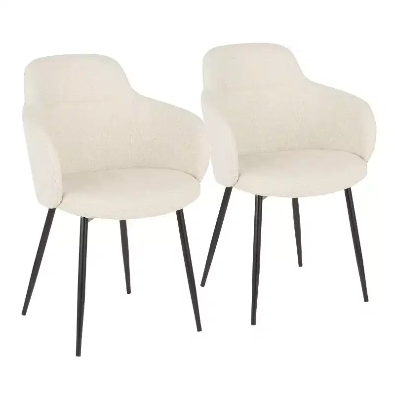 LumiSource Set of 2 Boyne Dining Chairs