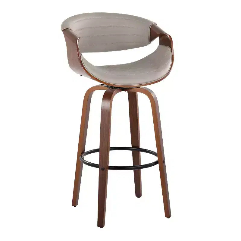 LumiSource Set of 2 30 Symphony Swivel Barstools