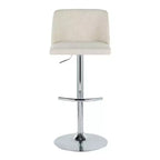 LumiSource Set of 2 Toriano Adjustable Swivel Barstools