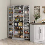 HOMCOM 65 Kitchen Pantry Cabinet, Modern Storage Cabinet with Doors and Shelves, Freestanding Cupboard for Dining Room