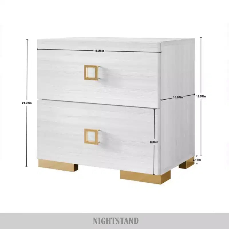 ChaletPosh Two Nightstands