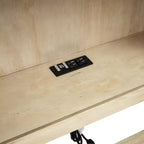 Twin Size Daybed with Trundle/2 Drawers, Storage Cabinets and USB Ports 4B - ModernLuxe