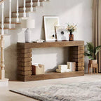 Lantine 70.87 Wood Rectangular Console Table