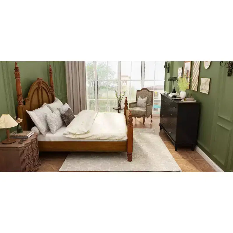 Famapy Versatile 10 - Drawer Cabinet Dresser Chest: Ample Storage, Elegant Design Ideal for Any Room