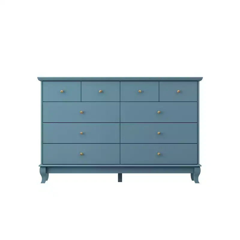 Famapy Versatile 10 - Drawer Cabinet Dresser Chest: Ample Storage, Elegant Design Ideal for Any Room