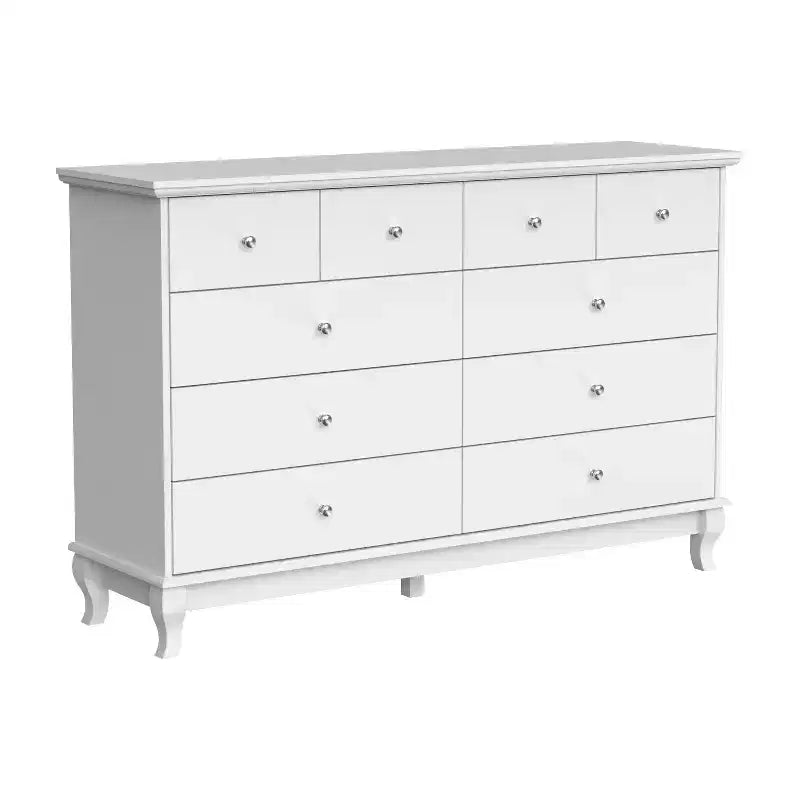 Famapy Versatile 10 - Drawer Cabinet Dresser Chest: Ample Storage, Elegant Design Ideal for Any Room