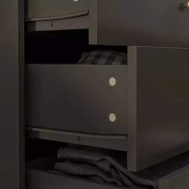 Famapy Versatile 10 - Drawer Cabinet Dresser Chest: Ample Storage, Elegant Design Ideal for Any Room
