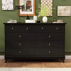 Famapy Versatile 10 - Drawer Cabinet Dresser Chest: Ample Storage, Elegant Design Ideal for Any Room
