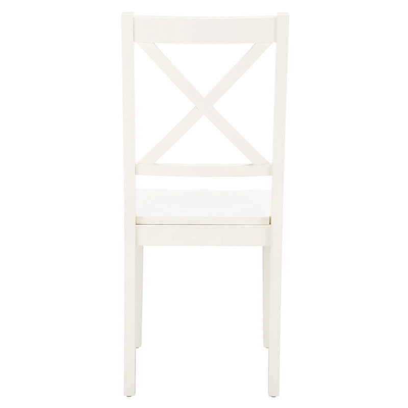 SAFAVIEH Lulla Farmhouse x-Back Dining Chair (Set of 2)