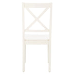 SAFAVIEH Lulla Farmhouse x-Back Dining Chair (Set of 2)