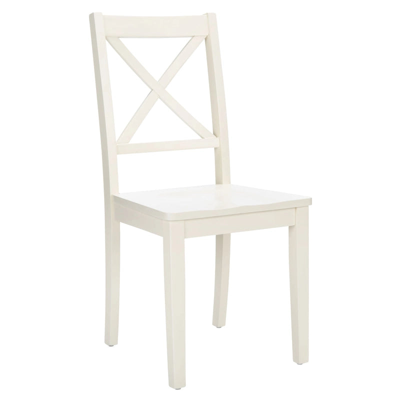 SAFAVIEH Lulla Farmhouse x-Back Dining Chair (Set of 2)