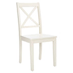 SAFAVIEH Lulla Farmhouse x-Back Dining Chair (Set of 2)