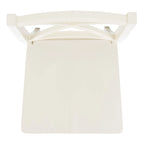 SAFAVIEH Lulla Farmhouse x-Back Dining Chair (Set of 2)