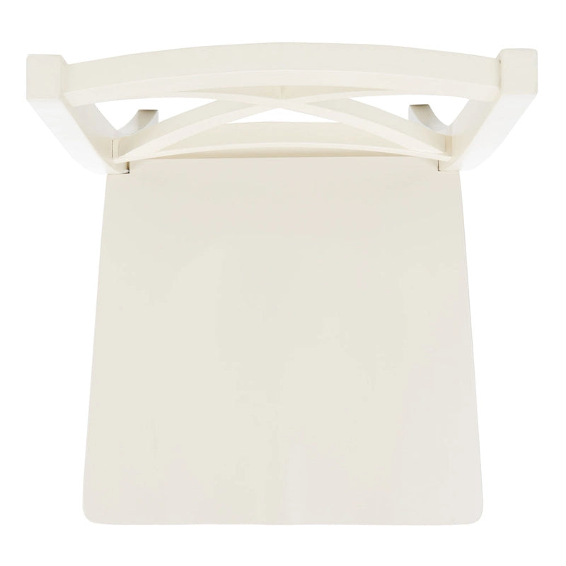 SAFAVIEH Lulla Farmhouse x-Back Dining Chair (Set of 2)