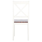 SAFAVIEH Lulla Farmhouse x-Back Dining Chair (Set of 2)