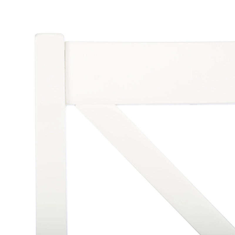 SAFAVIEH Lulla Farmhouse x-Back Dining Chair (Set of 2)