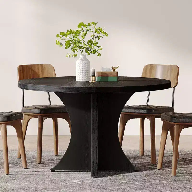 Tribesigns 47 Dining Room Table for 4-6 People, Wood Dinner Table