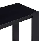 59.8W Minimalist Console Table with Bottom Shelf and 4 Legs, Entryway Table 4B - ModernLuxe