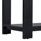 59.8W Minimalist Console Table with Bottom Shelf and 4 Legs, Entryway Table 4B - ModernLuxe