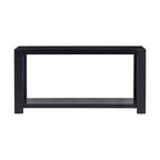59.8W Minimalist Console Table with Bottom Shelf and 4 Legs, Entryway Table 4B - ModernLuxe