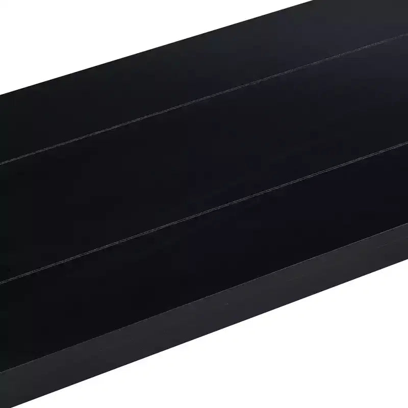 59.8W Minimalist Console Table with Bottom Shelf and 4 Legs, Entryway Table 4B - ModernLuxe