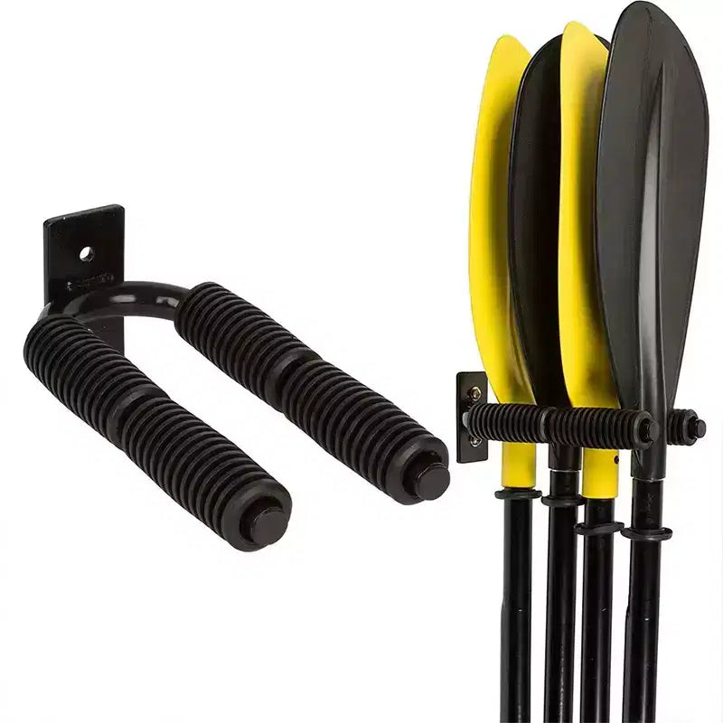 Kayak Paddle Storage Rack Wall-mount Paddle Holder Organizer Paddle Accessorie For Dock Shed Indoor Garage