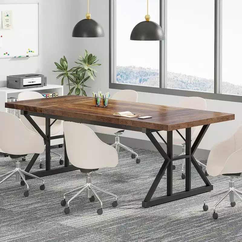 Tavolo da conferenza Lantine 6FT, 180 x 80 x 75 cm (L x P x A)