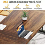Tavolo da conferenza Lantine 6FT, 180 x 80 x 75 cm (L x P x A)