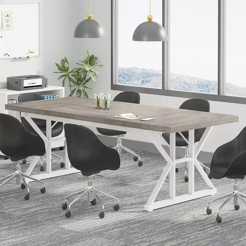 Tavolo da conferenza Lantine 6FT, 180 x 80 x 75 cm (L x P x A)