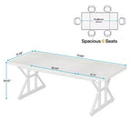 Tavolo da conferenza Lantine 6FT, 180 x 80 x 75 cm (L x P x A)