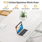 Tavolo da conferenza Lantine 6FT, 180 x 80 x 75 cm (L x P x A)