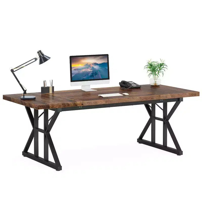 Lantine 6FT Conference Table, 70.86 L x 31.49 W x 29.52 H Inches