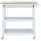 Carrello da Cucina Cohyn con 2 Cassetti e 3 Ripiani - KCH1401 - Safavieh