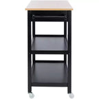 Carrello da Cucina Cohyn con 2 Cassetti e 3 Ripiani - KCH1401 - Safavieh